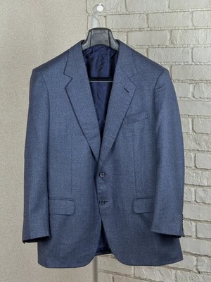 Chaqueta Blazer BRIONI Para Wenberg Parigi Lana Dos Botones Azul Talla IT 52 Foto 1 de 4
