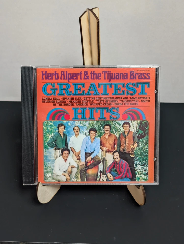 Herb Alpert & The Tijuana Brass - Greatest Hits CD 1985 A&M Jazz Pop Foto 1 de 1