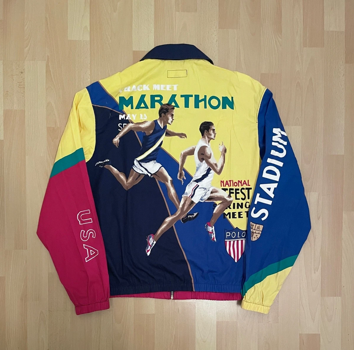 ウェア Polo Ralph Lauren 1992 Stadium XXL Polo Ralph Lauren Tokyo Stadium Anorak 1992 XXL XX-Large Limited