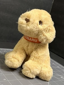 Subaru Loves Pets Douglas Dog Plush Yellow Labrador Lab Golden Stuffed Animal - Picture 1 of 11