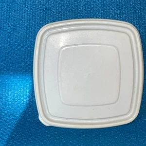 Rubbermaid Servierschoner #1 Rechteck Mandel Ersatz Deckel Dichtung 0009 6”x6” - Bild 1 von 4