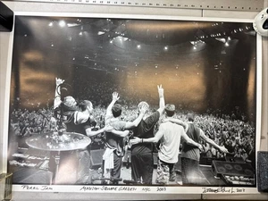 Danny Clinch Poster PEARL JAM MSG 2003 NYC Konzert Madison Square 25" x 35" - Bild 1 von 21
