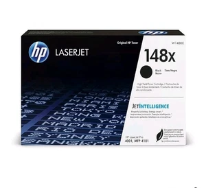 HP 148X schwarze Tonerkassette mit hoher Kapazität (W1480X) - Original/neu versiegelt - Bild 1 von 1