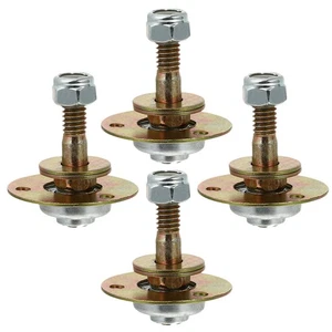 4 Pcs Furniture Hardware Bearings Office Glider Chair Parts Rocking Replacement - Bild 1 von 12