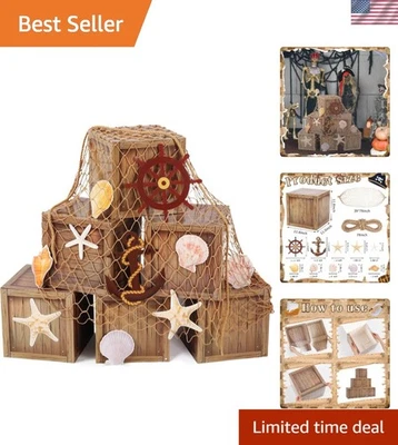 Pirate Party Decorations Set Nautical Party Favors for Adventure Birthdays - Image 1 of 4