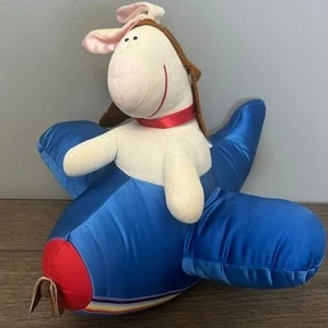 Dakin Funny Bunny Pilot Plush Vintage & Rare - Picture 1 of 6