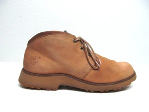 Timberland Women's Ankle Boots Tan Leather Smart Comfort System Size 9M - Picture 1 of 9
