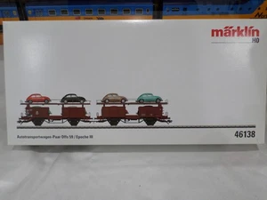 Marklin 46138 HO Car Transport set, 3 rail - Picture 1 of 5