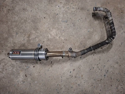 POT ECHAPPEMENT SILENCIEUX + COLLECTEUR KAWASAKI ER5 ER500A - Photo 1/4