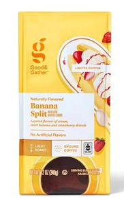 GOOD & COLLECT BANANA SPLIT LIGHT TOSTATO CAFFÈ MACINATO SACCHETTO 12 OZ - Foto 1 di 1