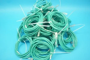 Panduit Pan-Net UTPSP3MGRY green 3 meter UTP CAT6 patch cord (lot of 32 pieces) - Picture 1 of 2