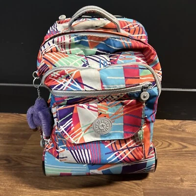 Kipling Sanaa Rolling Backpack Multicolor - Image 1 of 4