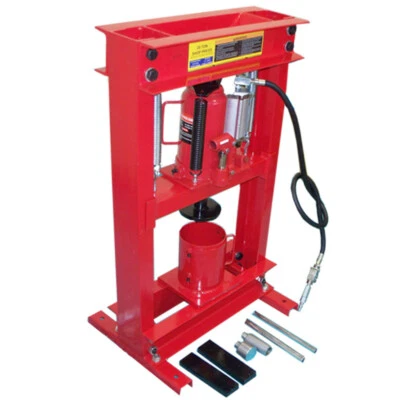 20 Ton Air Hydraulic Can Crusher SHop Press Oil Filter - Image 1 of 4