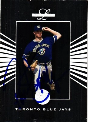 Paul Spoljaric #69 Signed 1994 Leaf Limited MLB Baseball Card AUTO Blue Jays - Image 1 of 2