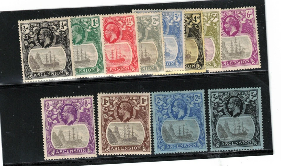 Ascension #10 - #21 Mint Fine - Very Fine Original Gum Hinged Set - Image 1 of 1