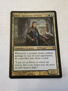 Magic The Gathering Edric Spymaster of Trest Conspiracy Magic The Gathering LP - Imagen 1 de 2