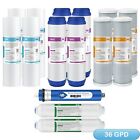 2-Year Ro Replacement 5-Stage 36 Gpd Reverse Osmosis System Water Filter 15 Pack