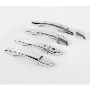 Chrome Door Handle Catch Cover Molding for Hyundai Kona 2017+ / K-401 - Foto 1 di 5
