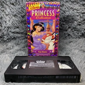 Jasmines Enchanted Tales - True Hearts VHS Tape 1996 Disney Princess Collection - Picture 1 of 8