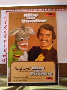 ADESIVO VINTAGE STICKER KLEBER POLYDOR KLIBY UND CAROLINE - Picture 1 of 1