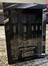 NEW! Makeup Revolution x Game of Thrones 3 Eyed Raven Brush Set - 5ct