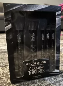 NEU! Make-up Revolution x Game of Thrones 3-Augen Rabe Pinsel Set - 5ct - Bild 1 von 2