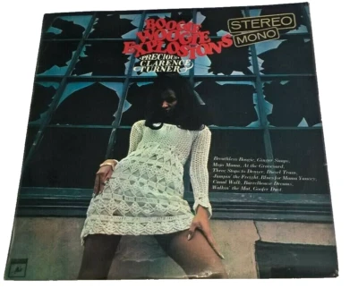 PRECIOUS CLARENCE TURNER, BOOGIE WOOGIE EXPLOSIONS, 1967 SAGA, BLUES,JAZZ, EX. - Image 1 of 3