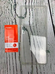 Spigen Liquid Crystal Samsung Galaxy S20 Ultra and 5G Case Crystal Clear 2020 - Picture 1 of 2