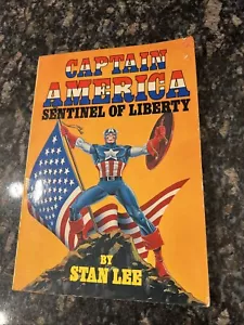 CAPTAIN AMERICA Sentinel of Liberty by Stan Lee softcover Fireside JACK KIRBY - Picture 1 of 13