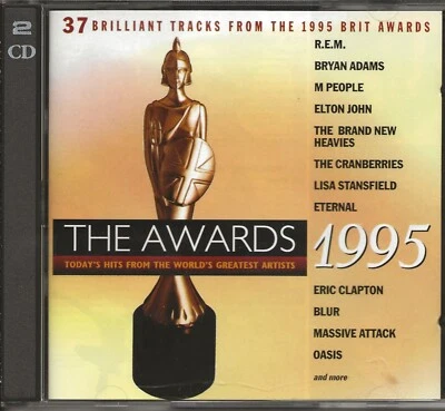 VARIOUS - The Brit Awards 1995 (2CD, Columbia/Sony #7243 4 98413 2 1 - UK, 1995) - Image 1 of 2