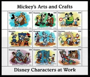 DISNEY - GUYANA - 1995 MINI SHEET - UHM - DIS 89 - Picture 1 of 1