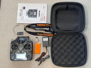 Futaba T10J radio transmitter mode / throttle for helicopter + receiver R3008SB - Picture 1 of 2