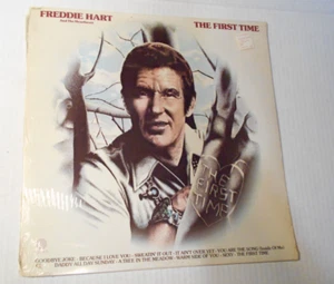 Freddie Hart and the heartbeats NEW Factory SEALED LP "The First Time" Cut Out - Imagen 1 de 8