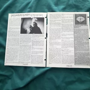 Syndicate Magazine Christian '93 articles ONLY DeGarmo & Key, Mortal, DanielAmos - Picture 1 of 2