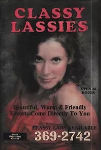 Classy Lassies, Las Vegas Escort Agency Advertising Magazine, 1985 - Imagen 1 de 3
