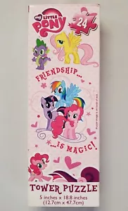 My Little Pony Puzzle Torre 24 Pezzi L'amicizia è magia 2013 Hasbro Completo - Foto 1 di 8