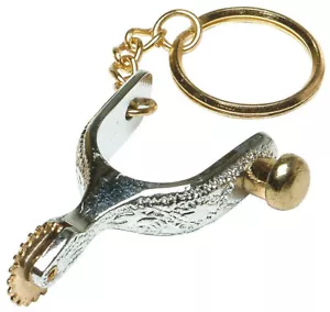 Key Ring - Embossed Spur Key Chain - Bild 1 von 1