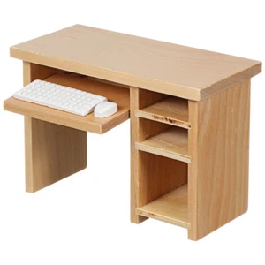 Miniature Computer Model Wooden Mini Furniture Mini House Decoration - Picture 1 of 11