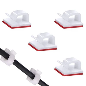 55pcs Self Adhesive Cable Clips Cable Clips Holder Organizer Cable Management... - Picture 1 of 5