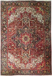 12x15' Semi- Antique Perssian Heeriz Rug Estate Carpet #F-6194 - Picture 1 of 12
