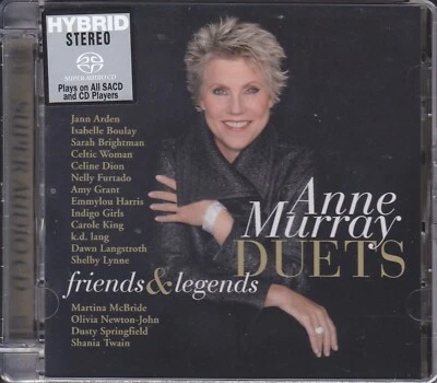 "Anne Murray Duets Friends & Legends SACD" Japan Limited Numbered Hybrid CD New - image 1 of 2
