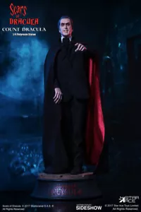 2017 Scars of COUNT DRACULA Star Ace FIGURE STATUE Christopher Lee SIDESHOW MIB - Picture 1 of 16