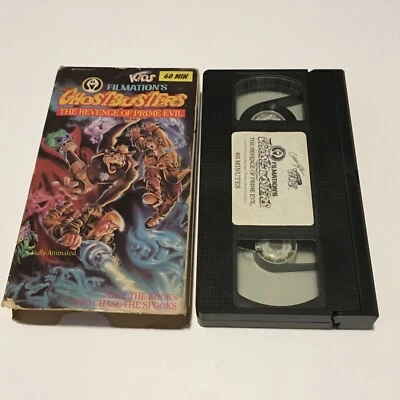 Ghostbusters - Volume 1 The Revenge Of Prime Evil [VHS] 1988 Filmation Animated - Image 1 of 4