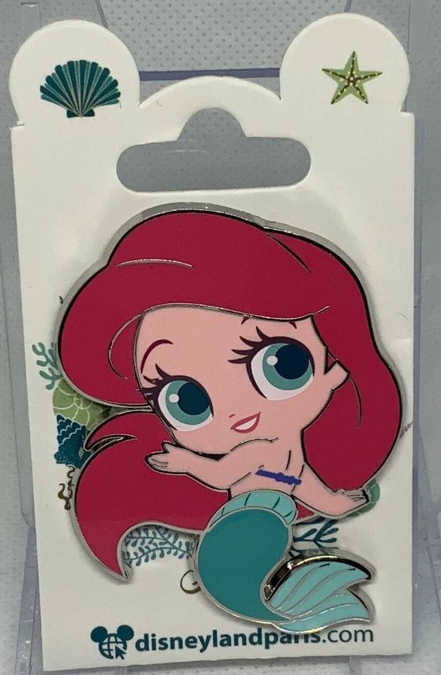 Значок оригинальный Disney DLP 2023 Lovely Princess Ariel Little Mermaid - Изображение 1 из 1