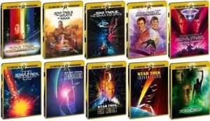 STAR TREK MOVIE – MOVIE COLLECTION – STEELBOOK – ITA – ENG – 10 BLU-RAY - Picture 1 of 10