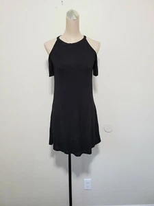 Bar III Cold Shoulder Mini Dress Size Medium - Picture 1 of 6