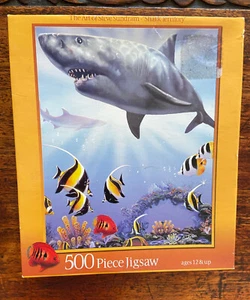 Steve Sundram “Shark Territory” 500 Piece Jigsaw Puzzle New Sealed - Picture 1 of 8