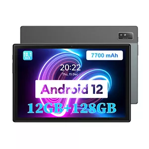 Headwolf WiFi Tablet Android 12 10.1 zoll 12GB+128GB 7700mAh Widevine L1 GPS DE - Bild 1 von 6