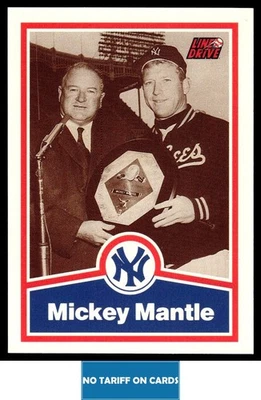 1991 Line Drive Mickey Mantle Mickey Mantle New York Yankees #8 - Image 1 of 2
