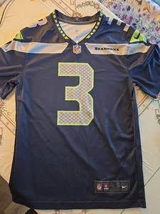 Nike Herren Seattle Seahawks #3 Russel Wilson Dri Fit Trikot Größe Small - Bild 1 von 8